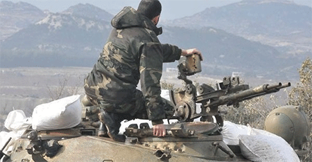 Camino a la estratégica ciudad de Yisr al Shugur